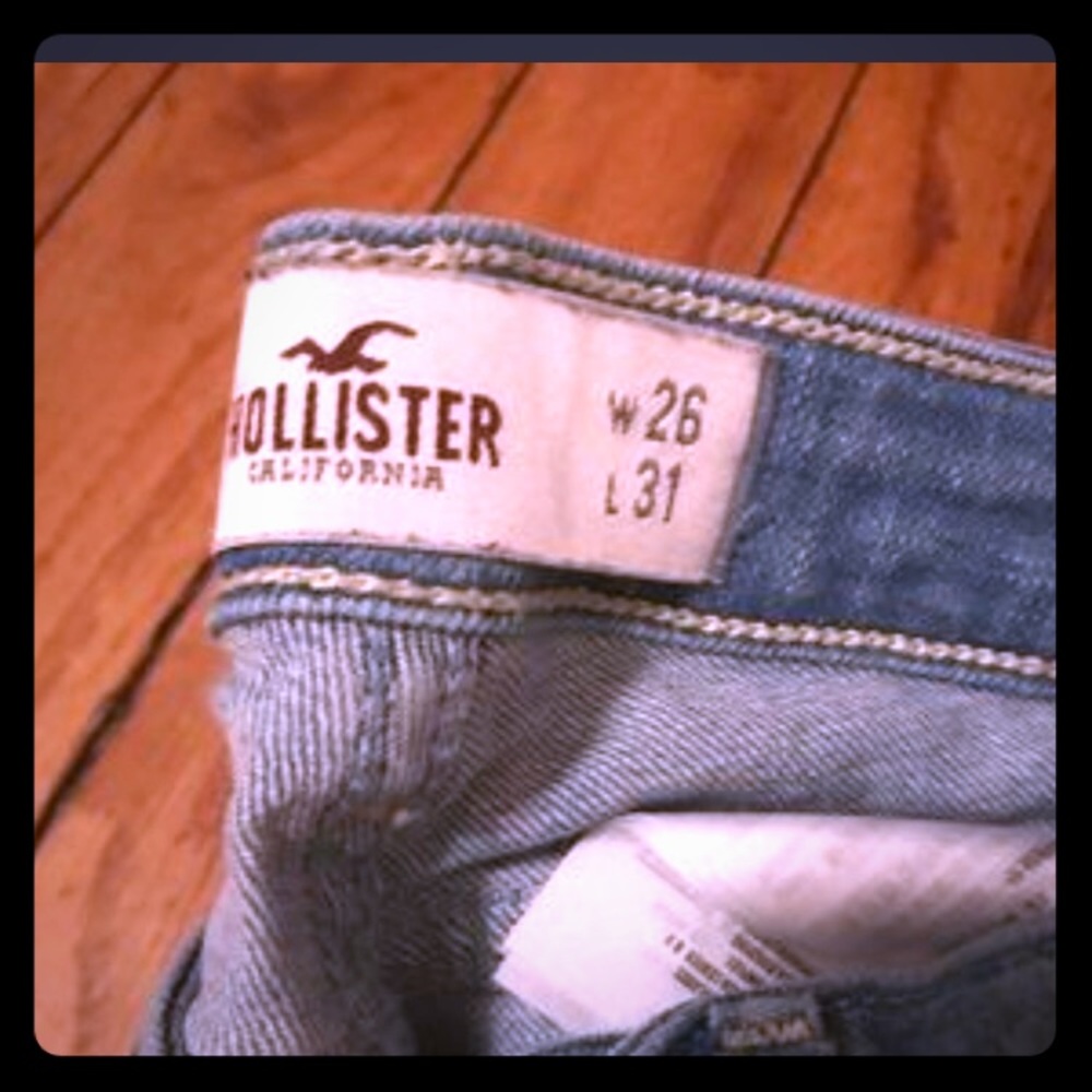 Hollister Jeans - Lace print overlay  Size 26 - 31